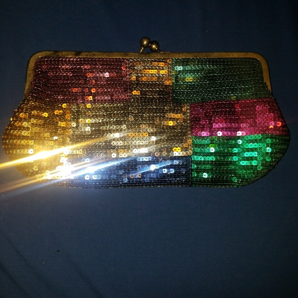 Colorful clutch